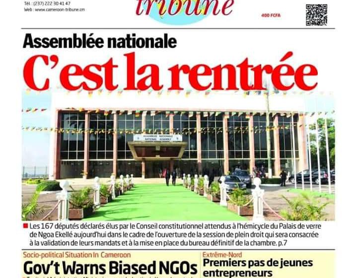 Revue de presse du 10 Mars 2020. Revue de presse du 10 Mars 2020.