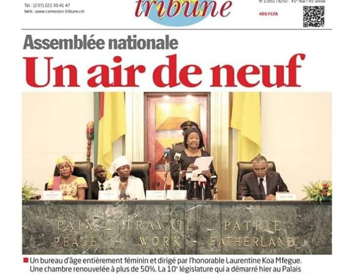 REVUE DE LA PRESSE DU 11 MARS 2020 REVUE DE LA PRESSE DU 11 MARS 2020