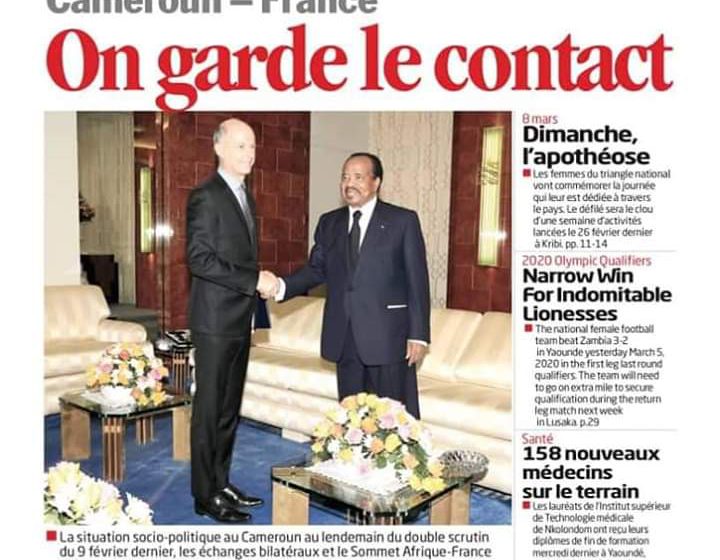Revue de presse du 06 Mars 2020. Revue de presse du 06 Mars 2020.