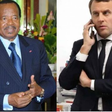 Emmanuel Macron et Paul Biya ont échangé dimanche au téléphone sur la crise anglophone Emmanuel Macron et Paul Biya ont échangé dimanche au téléphone sur la crise anglophone