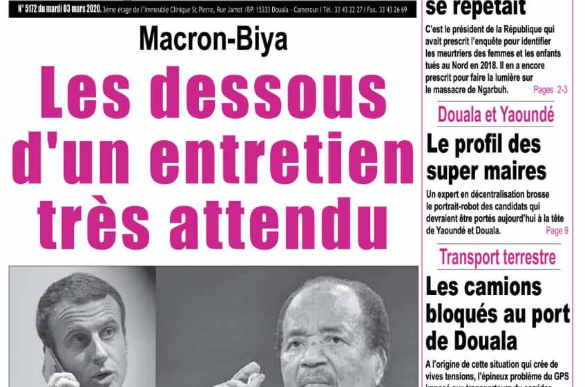 Revue de presse du 03 Mars 2020. Revue de presse du 03 Mars 2020.