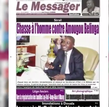 CAMEROUN: REVUE DES UNES DU 24 AOÛT 2020 CAMEROUN: REVUE DES UNES DU 24 AOÛT 2020
