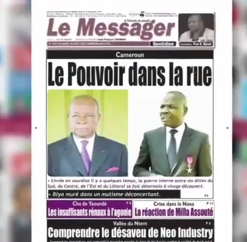 CAMEROUN:REVUE DES UNES DU MARDI 18 AOÛT 2020 CAMEROUN:REVUE DES UNES DU MARDI 18 AOÛT 2020