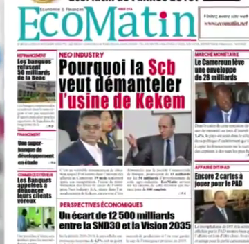 CAMEROUN::REVUE DES UNES DU LUNDI 23 NOVEMBRE 2020 CAMEROUN::REVUE DES UNES DU LUNDI 23 NOVEMBRE 2020
