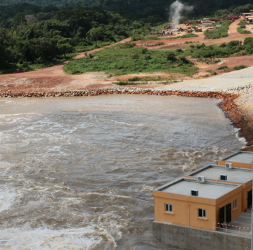 LOM PANGAR : 23% Le TAUX DES TRAVAUX EXECUTES JUSQU’ICI LOM PANGAR : 23% Le TAUX DES TRAVAUX EXECUTES JUSQU’ICI