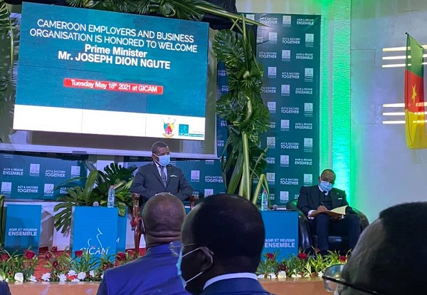 CAMEROUN-NOSO: LE GICAM PROMET AU PM PLUS DE 1.2 MILLIARDS POUR LA RECONSTRUCTION CAMEROUN-NOSO: LE GICAM PROMET AU PM PLUS DE 1.2 MILLIARDS POUR LA RECONSTRUCTION