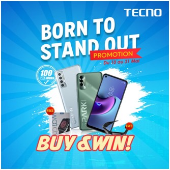 ACHETEZ CAMON 17 OU SPARK 7 ET GAGNEZ UN CADEAUX SPÉCIAL ACHETEZ CAMON 17 OU SPARK 7 ET GAGNEZ UN CADEAUX SPÉCIAL