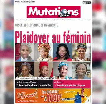 CAMEROUN: REVUE DES UNES DU MERCREDI 16 JUIN 2021