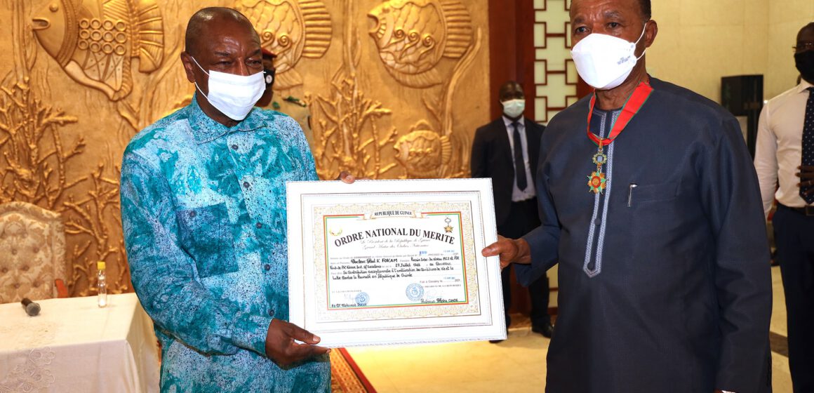 AFRIQUE-ECONOMIE: PAUL KAMMOGNE FOKAM HONORÉ EN GUINEE CONAKRY AFRIQUE-ECONOMIE: PAUL KAMMOGNE FOKAM HONORÉ EN GUINEE CONAKRY