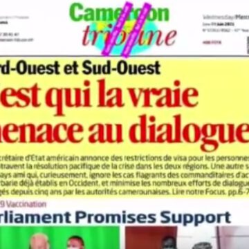 CAMEROUN : REVUE DES UNES DU MERCREDI 08 JUIN 2021