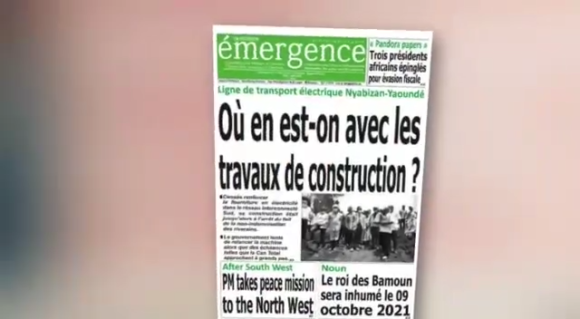 CAMEROUN: REVUE DES UNES DU MARDI 05 OCTOBRE 2021 CAMEROUN: REVUE DES UNES DU MARDI 05 OCTOBRE 2021