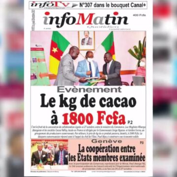 CAMEROUN: REVUE DES UNES DU JEUDI 28 OCTOBRE 2021