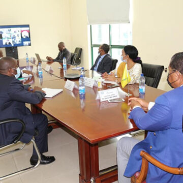 CEMAC : COLLEGE DES COMMISSAIRES/ VISIOCONFERENCE CEMAC : COLLEGE DES COMMISSAIRES/ VISIOCONFERENCE