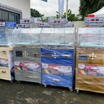 CAMEROUN-SANTE: DES COUVEUSES NEONATALES DE L’ AUI OFFERTENT PAR LA SABC