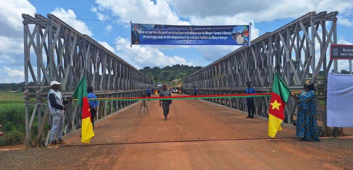 CAMEROUN – BANYO : LE PONT SUR LE MAYO TARAM OUVRE À LA CIRCULATION ET RENFORCE LA LIAISON VERS NGAOUNDÉRÉ